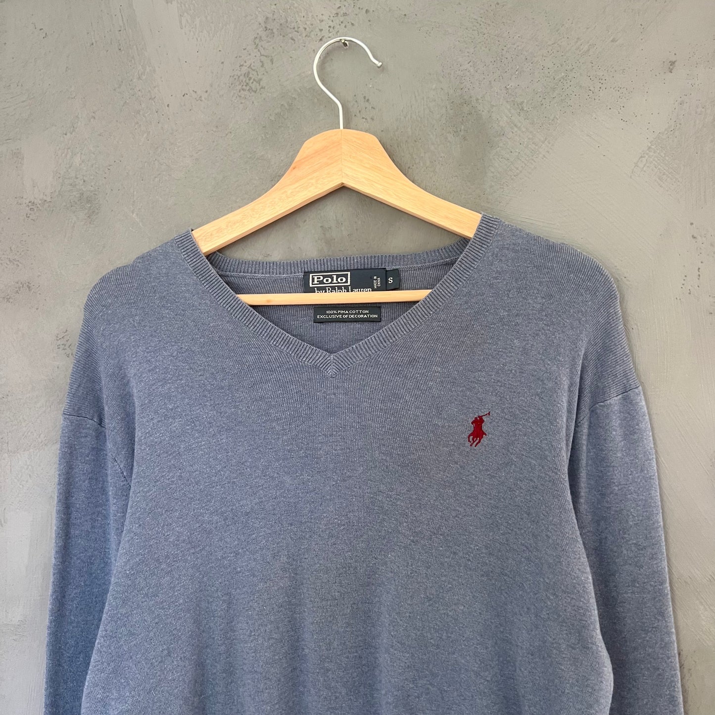 Polo Ralph Lauren V-Neck Sweater (S)