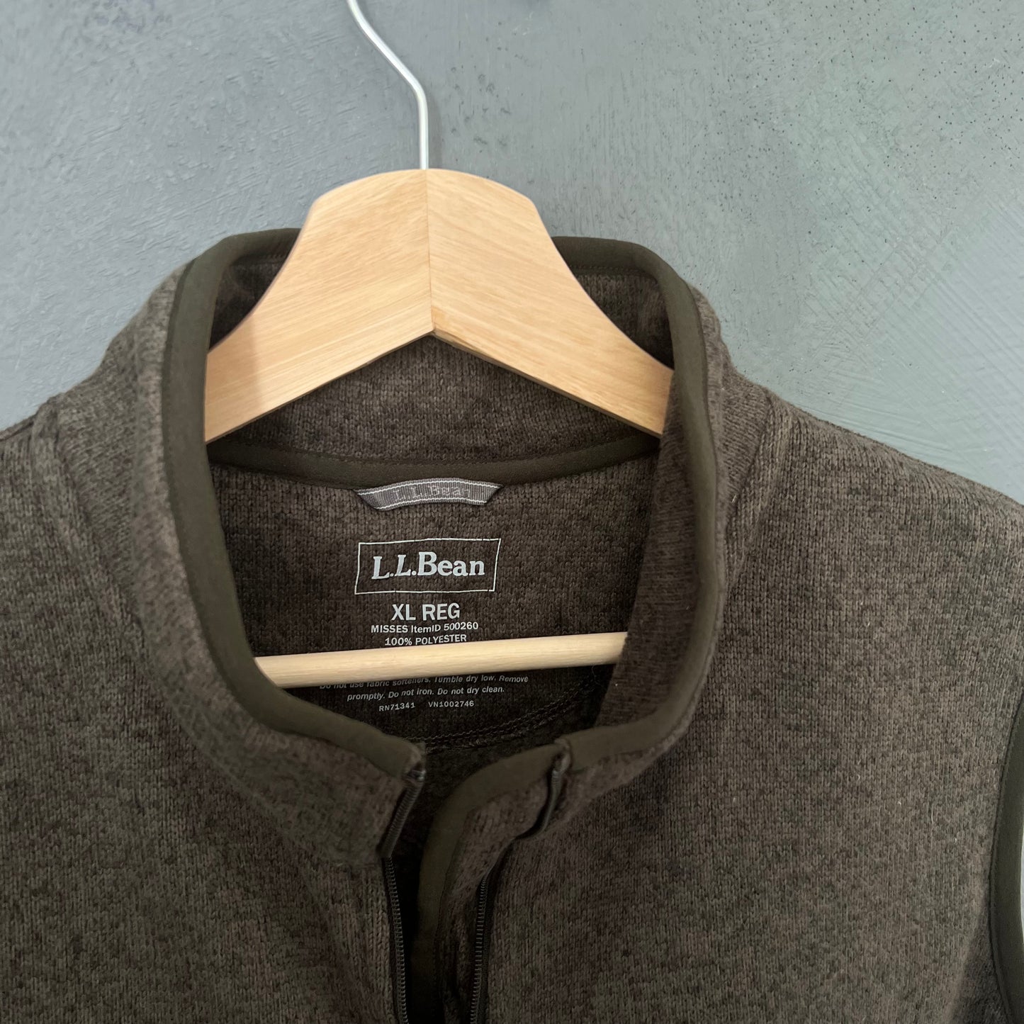 L.L.Bean Fleece Vest (XL)