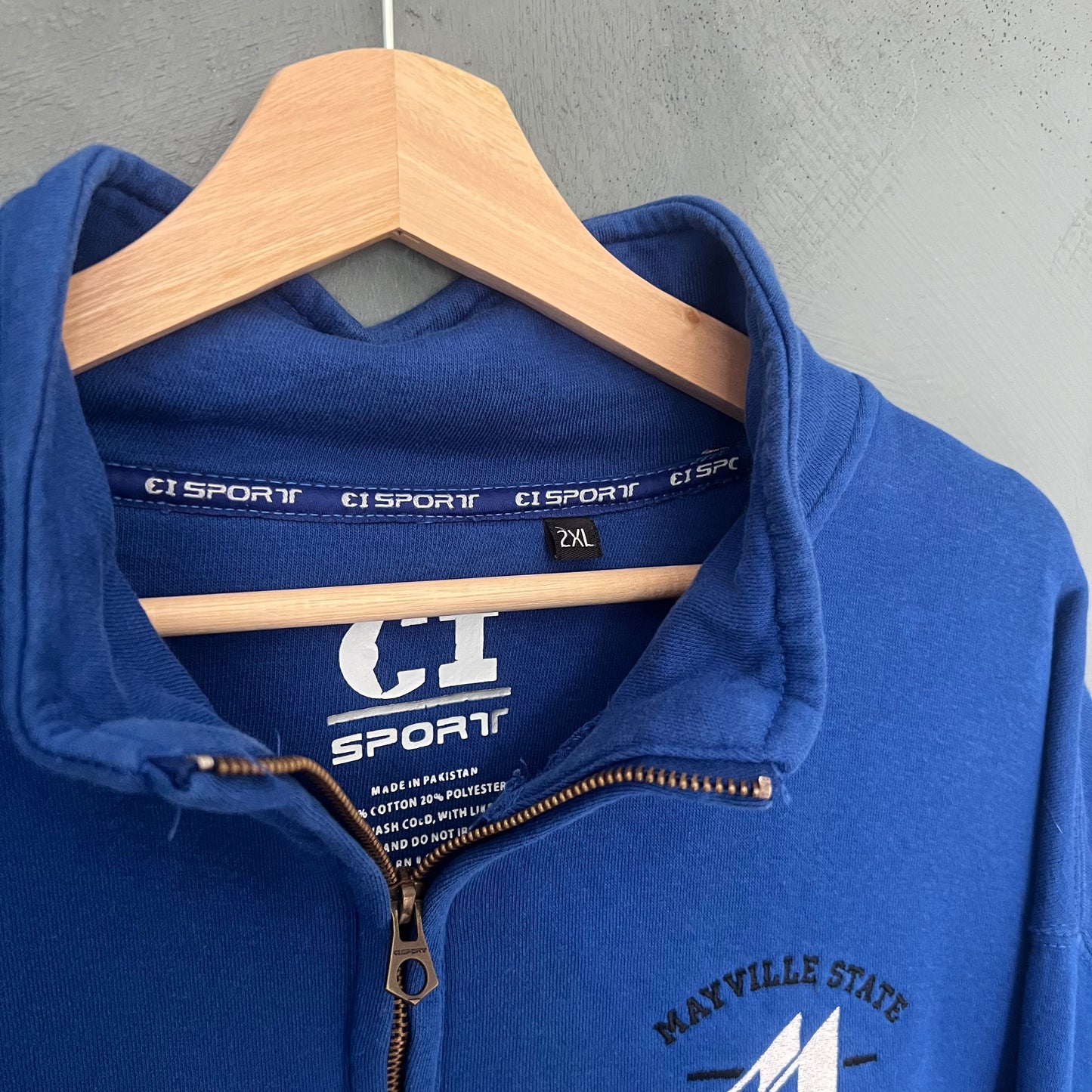 Mayville State 1/4 Zip Sweatshirt (XXL)