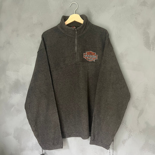 Harley Davidson 1/4 Zip Fleece (XL)