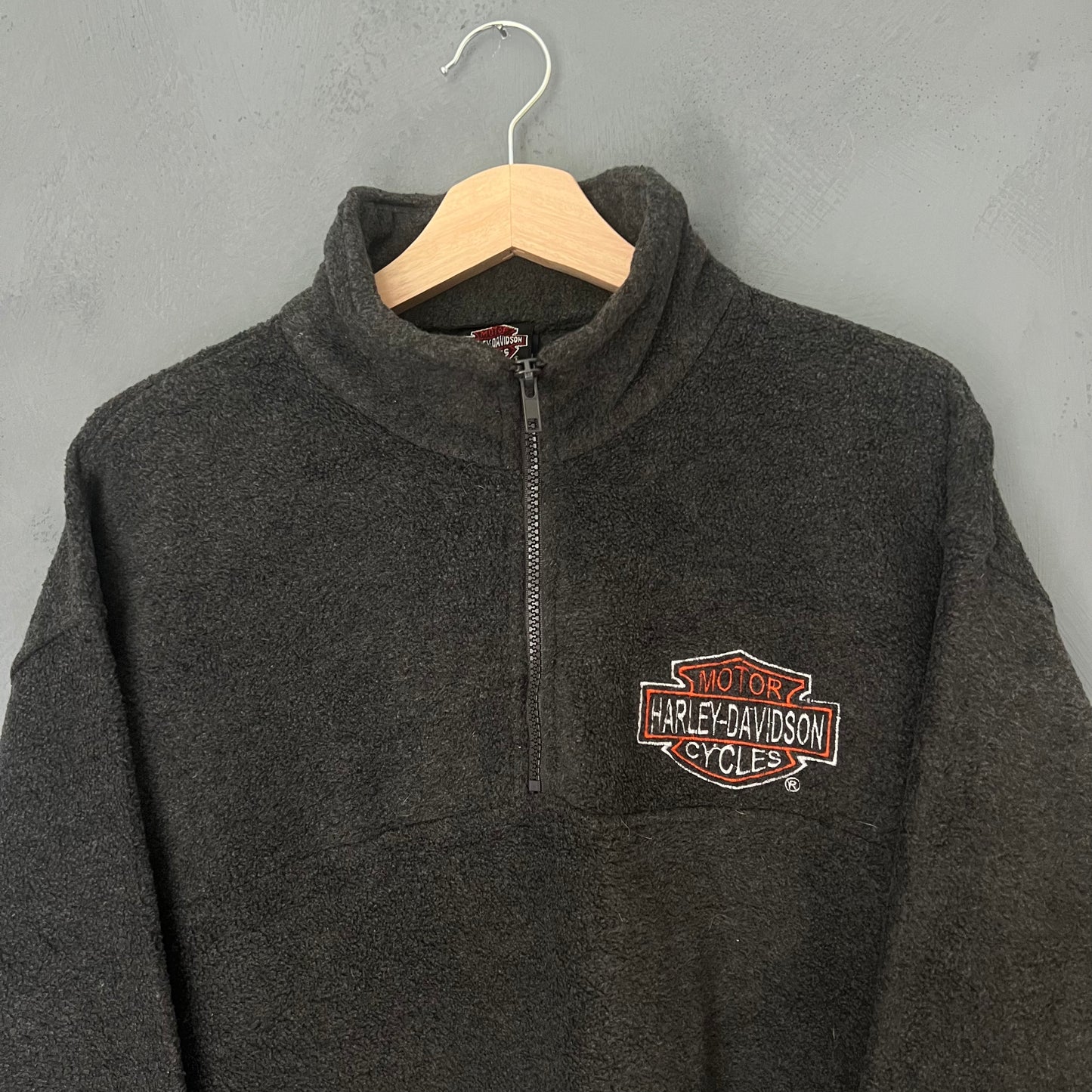 Harley Davidson 1/4 Zip Fleece (XL)