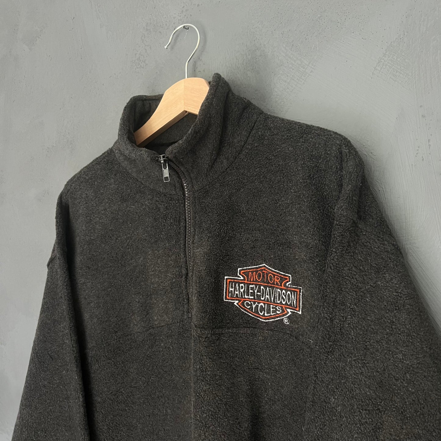 Harley Davidson 1/4 Zip Fleece (XL)