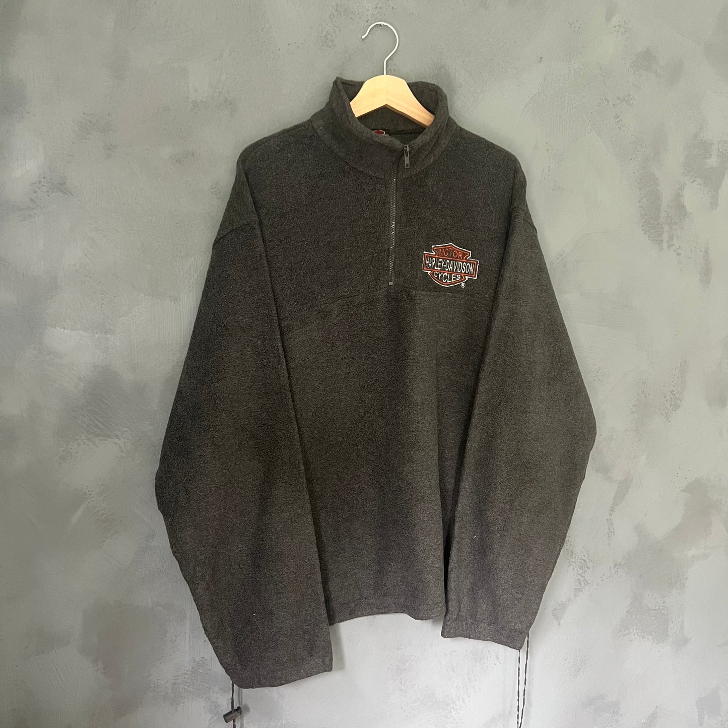 Harley Davidson 1/4 Zip Fleece (XL)