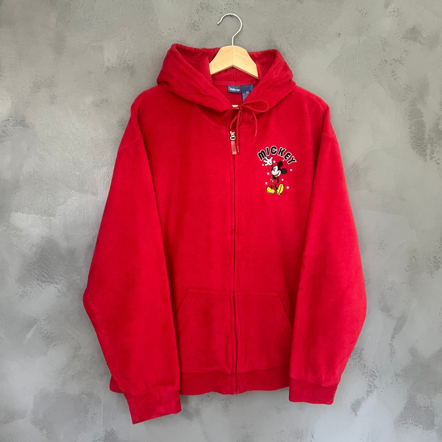 Disney Zip-up Fleece Hoodie (XL)