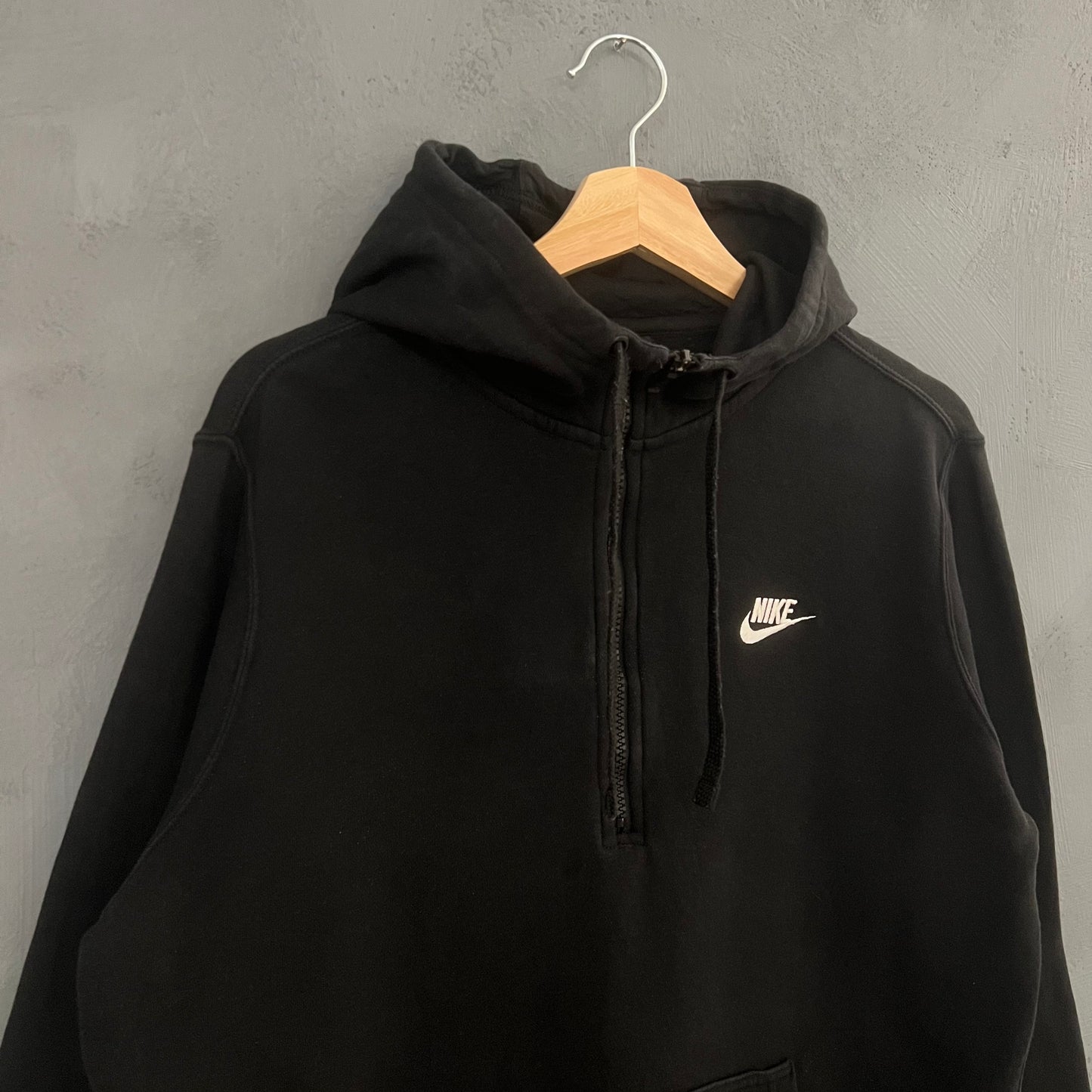 Nike 1/4 Zip Logo Hoodie (M)