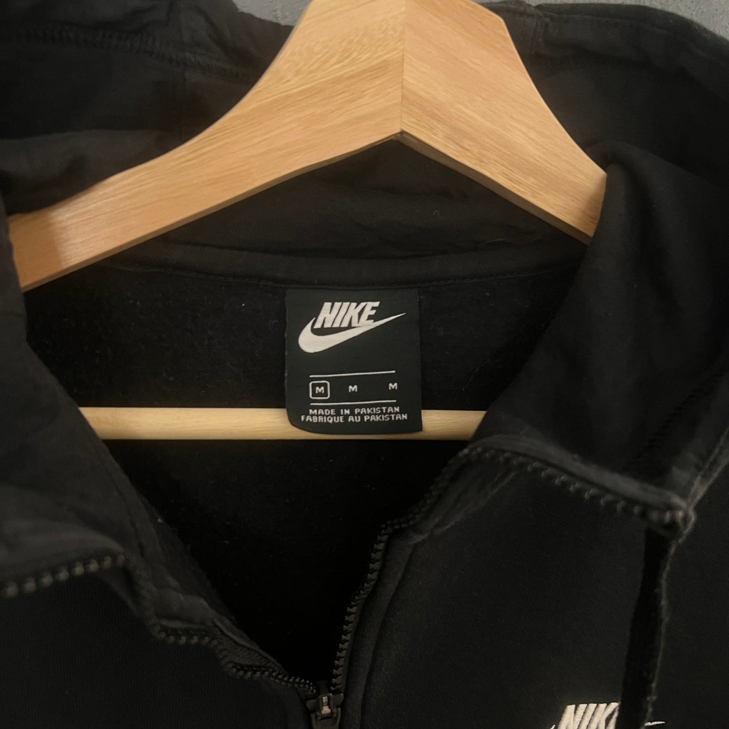 Nike 1/4 Zip Logo Hoodie (M)