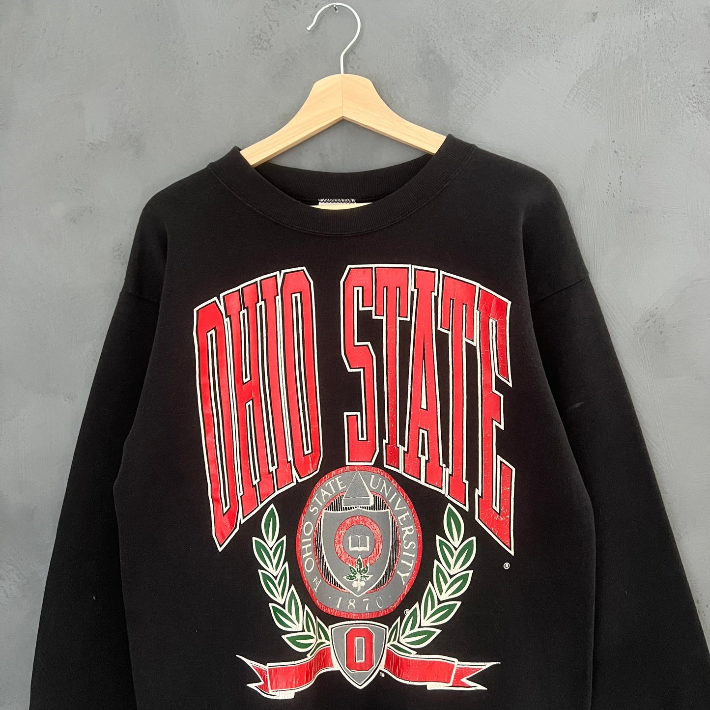 Vintage Tultex Ohio State Sweatshirt - Made in USA (M)