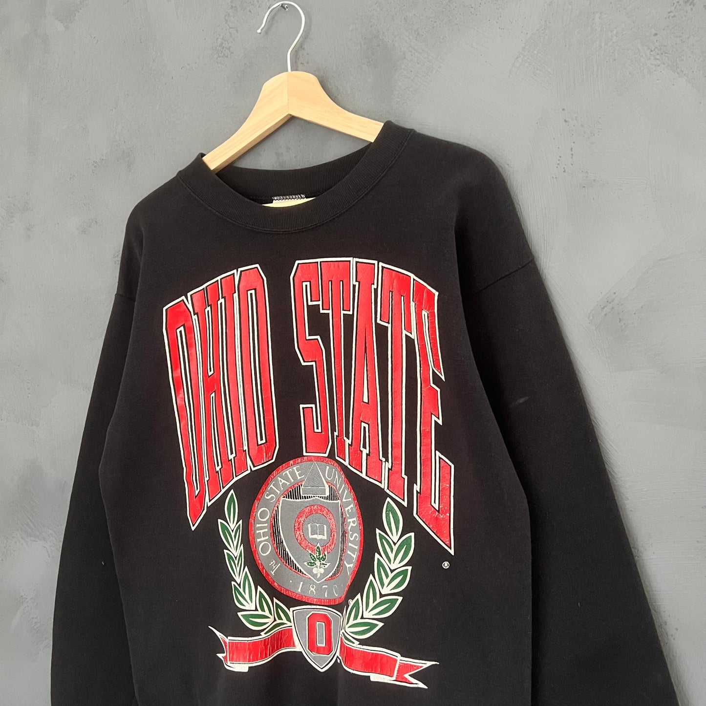 Vintage Tultex Ohio State Sweatshirt - Made in USA (M)