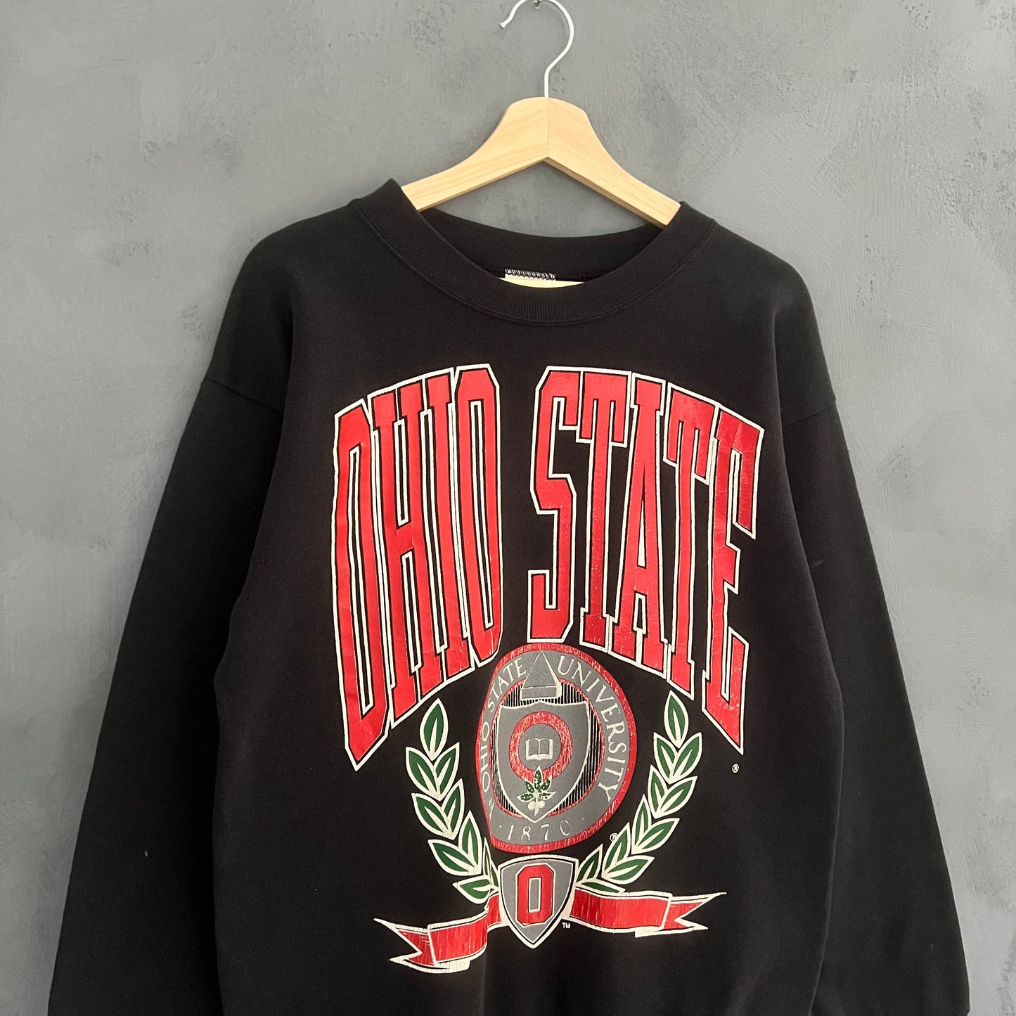 Vintage Tultex Ohio State Sweatshirt - Made in USA (M)