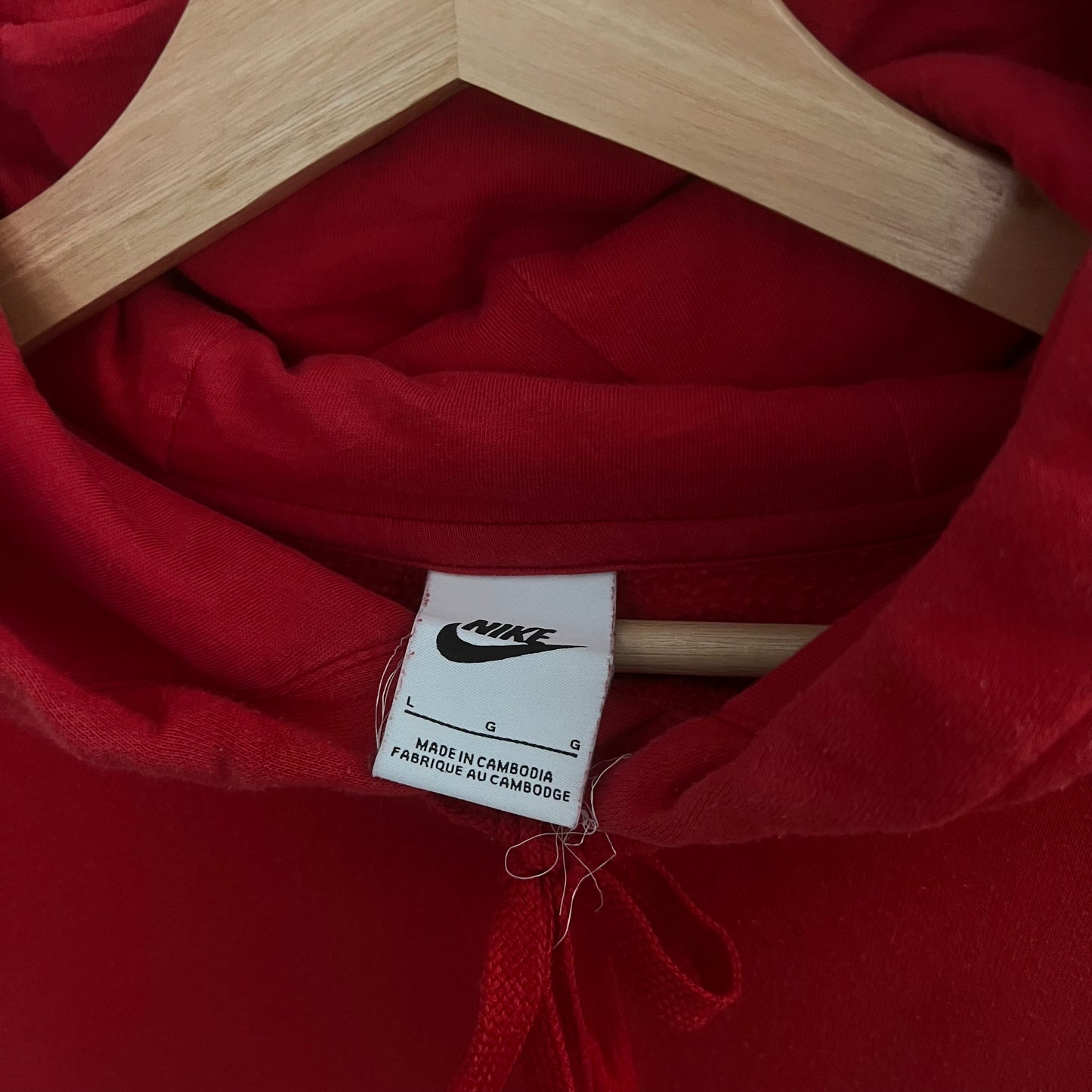 Nike Swoosh Logo Hoodie (L)