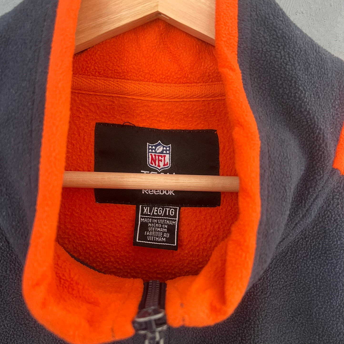 NFL Chigago Bears 1/4 Zip Fleece (XL)