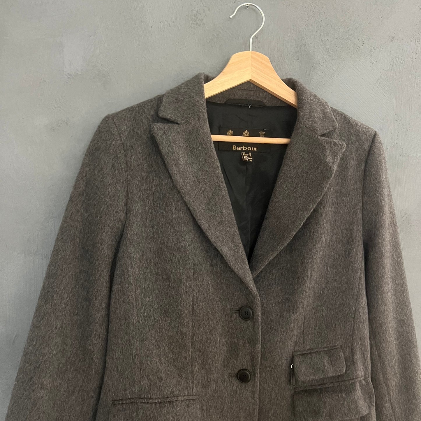 Barbour Uld Blazer Jakke (42/M)