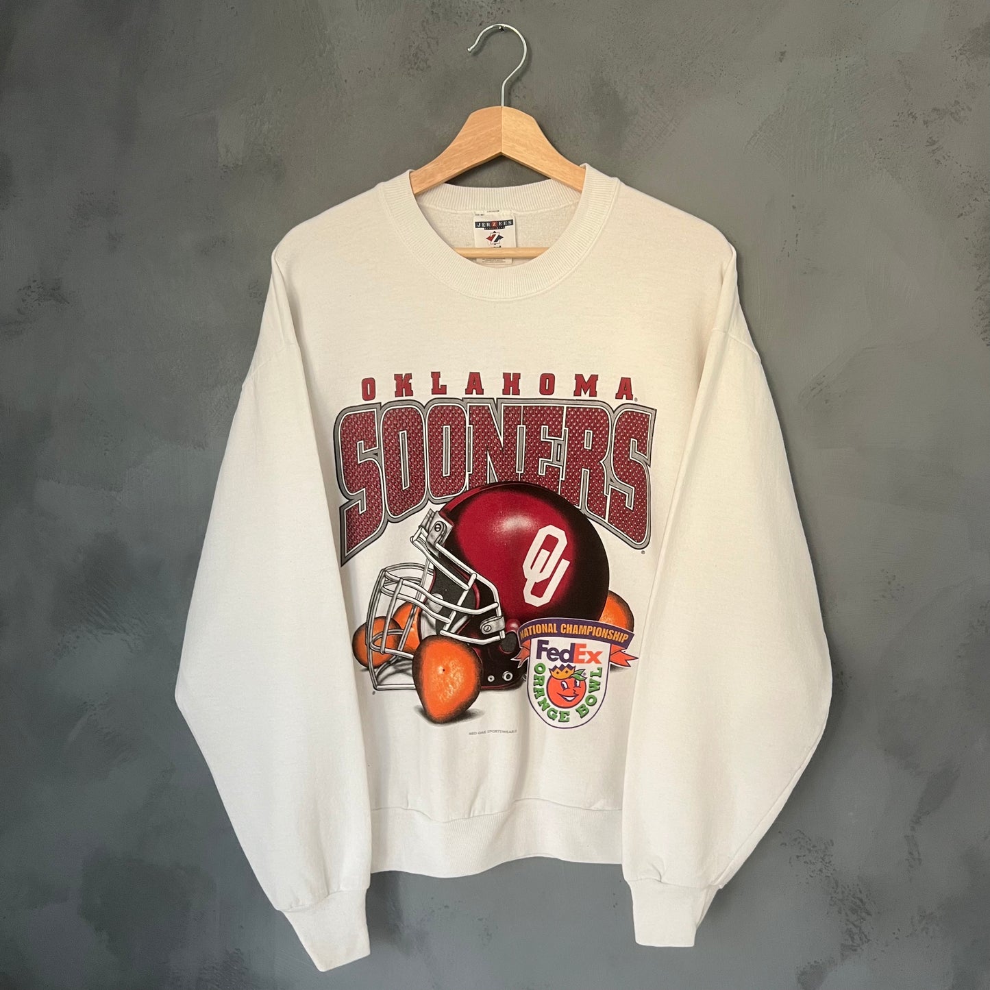 Oklahoma Sooners Jerzees Sweatshirt (L)