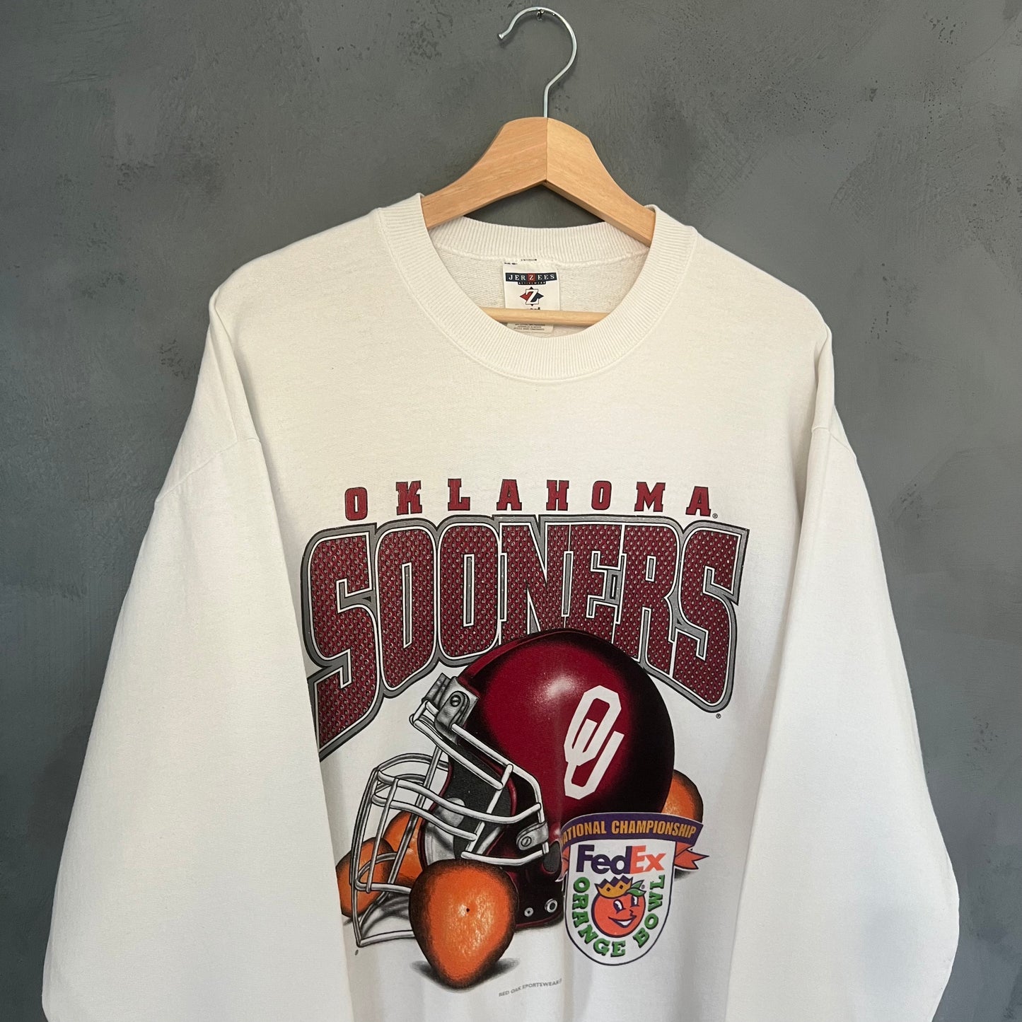 Oklahoma Sooners Jerzees Sweatshirt (L)