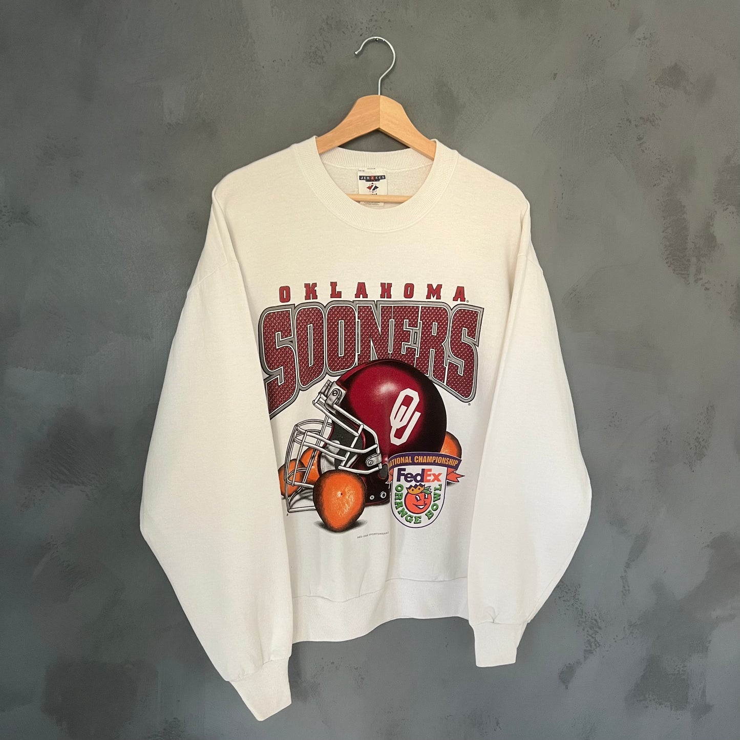 Oklahoma Sooners Jerzees Sweatshirt (L)