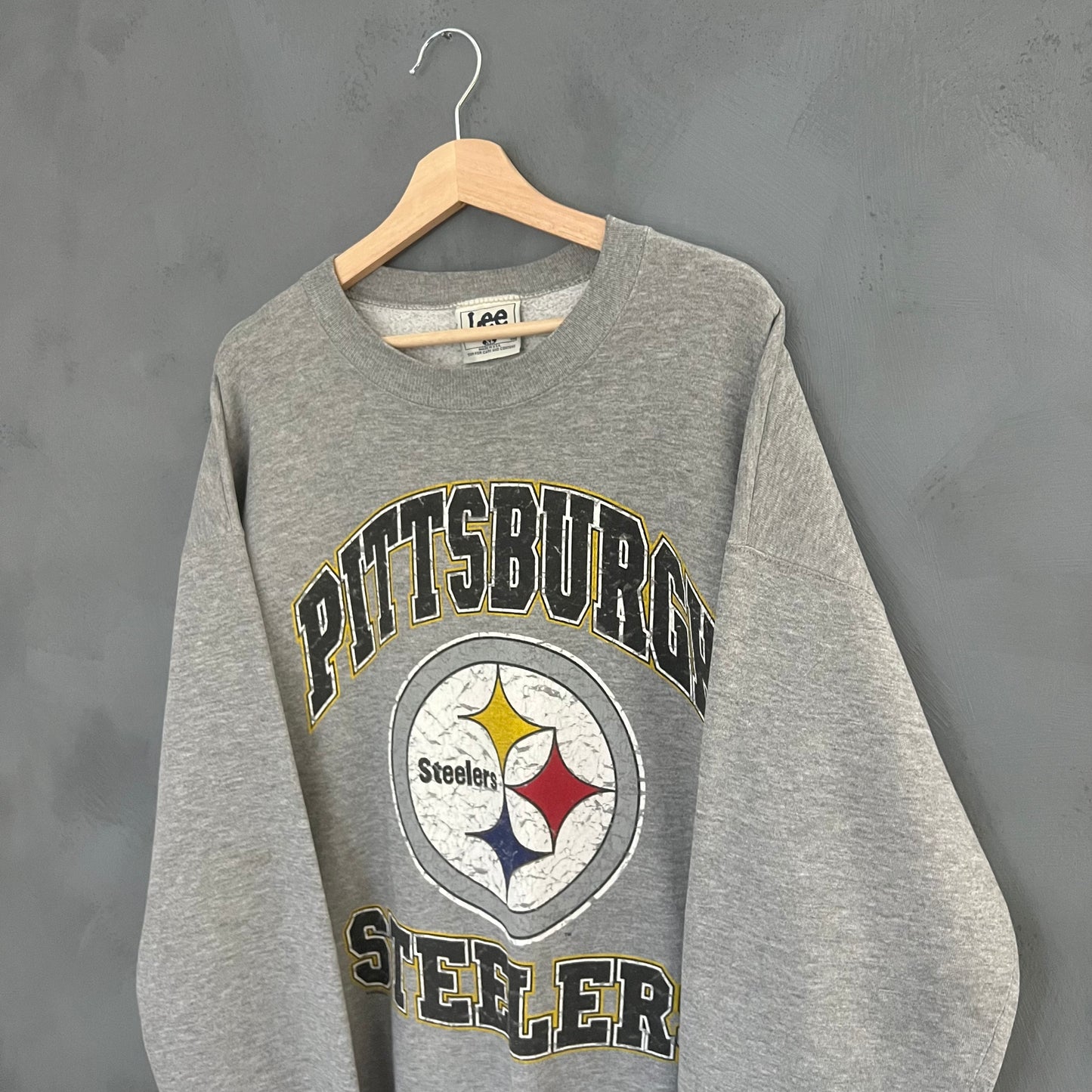 Lee Sport Sweatshirt med Steelers Print (XL)