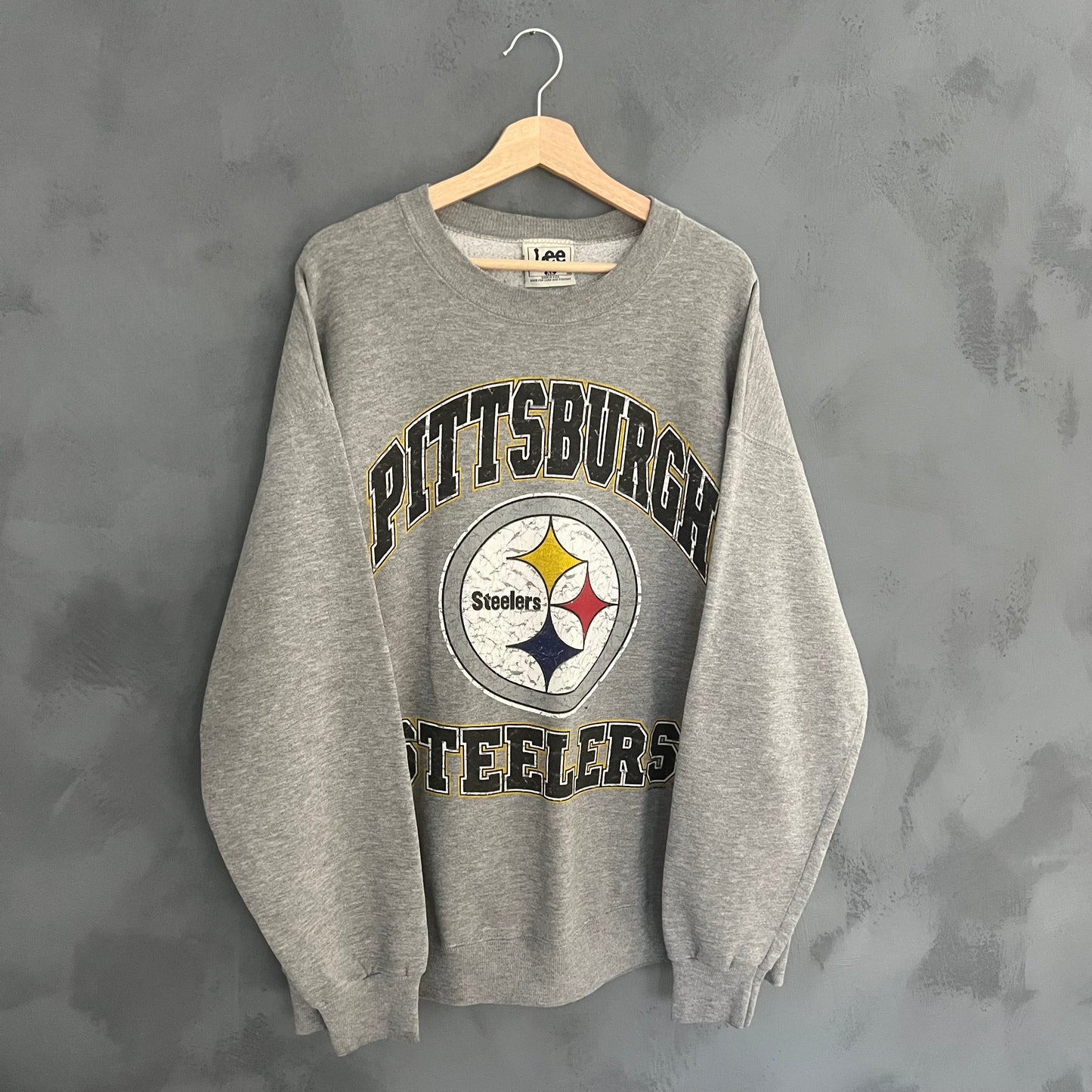 Lee Sport Sweatshirt med Steelers Print (XL)