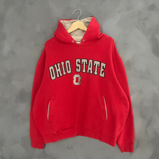 Heavy Weight Ohio State Hoodie (L)