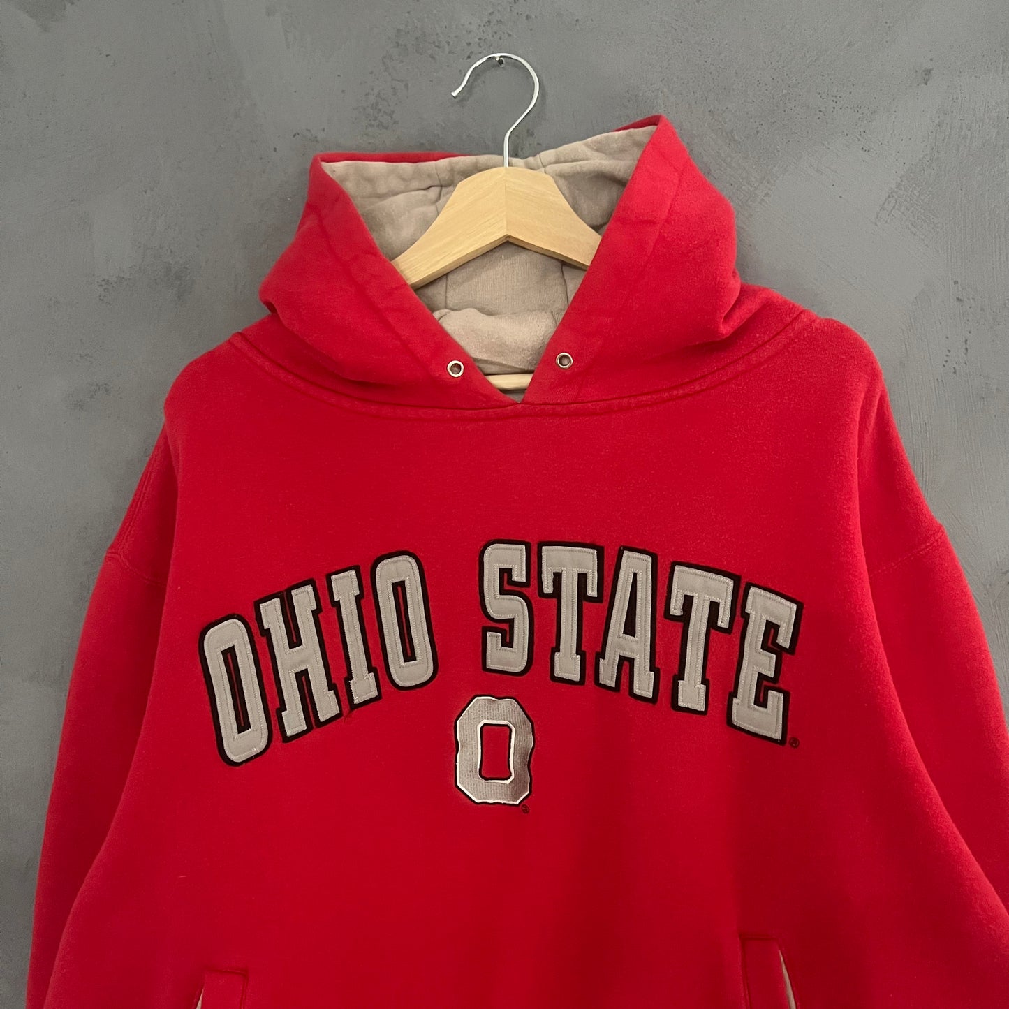 Heavy Weight Ohio State Hoodie (L)