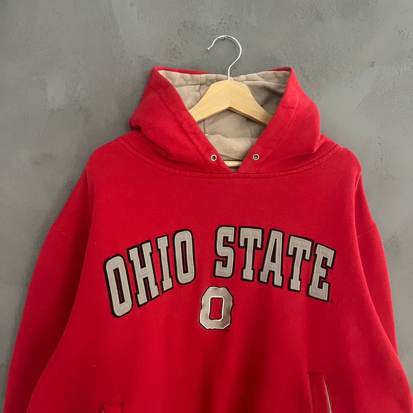 Heavy Weight Ohio State Hoodie (L)