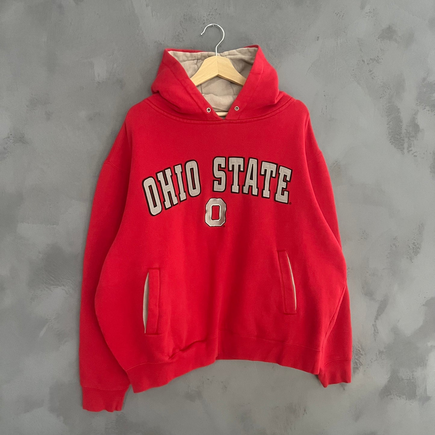 Heavy Weight Ohio State Hoodie (L)