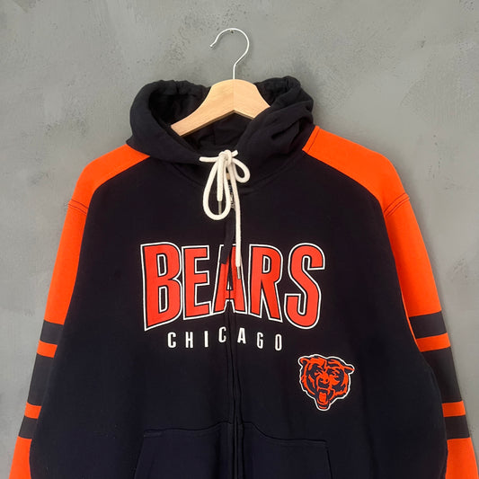 NFL Chicago Bears Zip-up Hoodie (M)