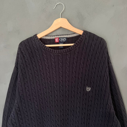 Ralph Lauren Chaps Striktrøje (XL)