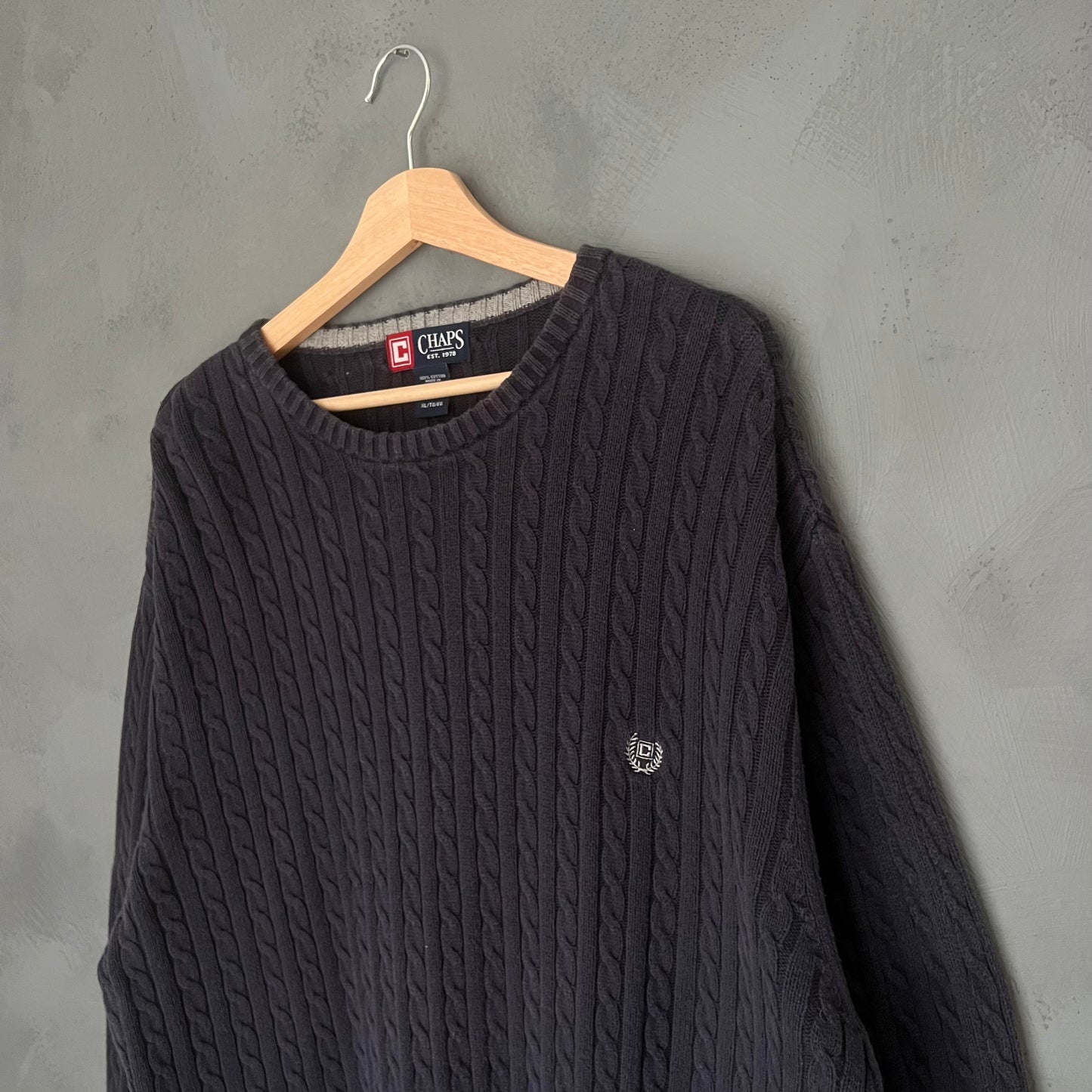 Ralph Lauren Chaps Striktrøje (XL)