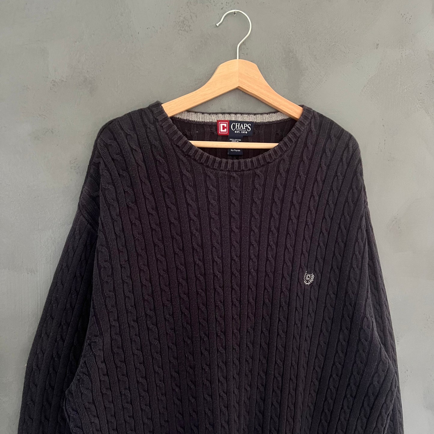 Ralph Lauren Chaps Striktrøje (XL)