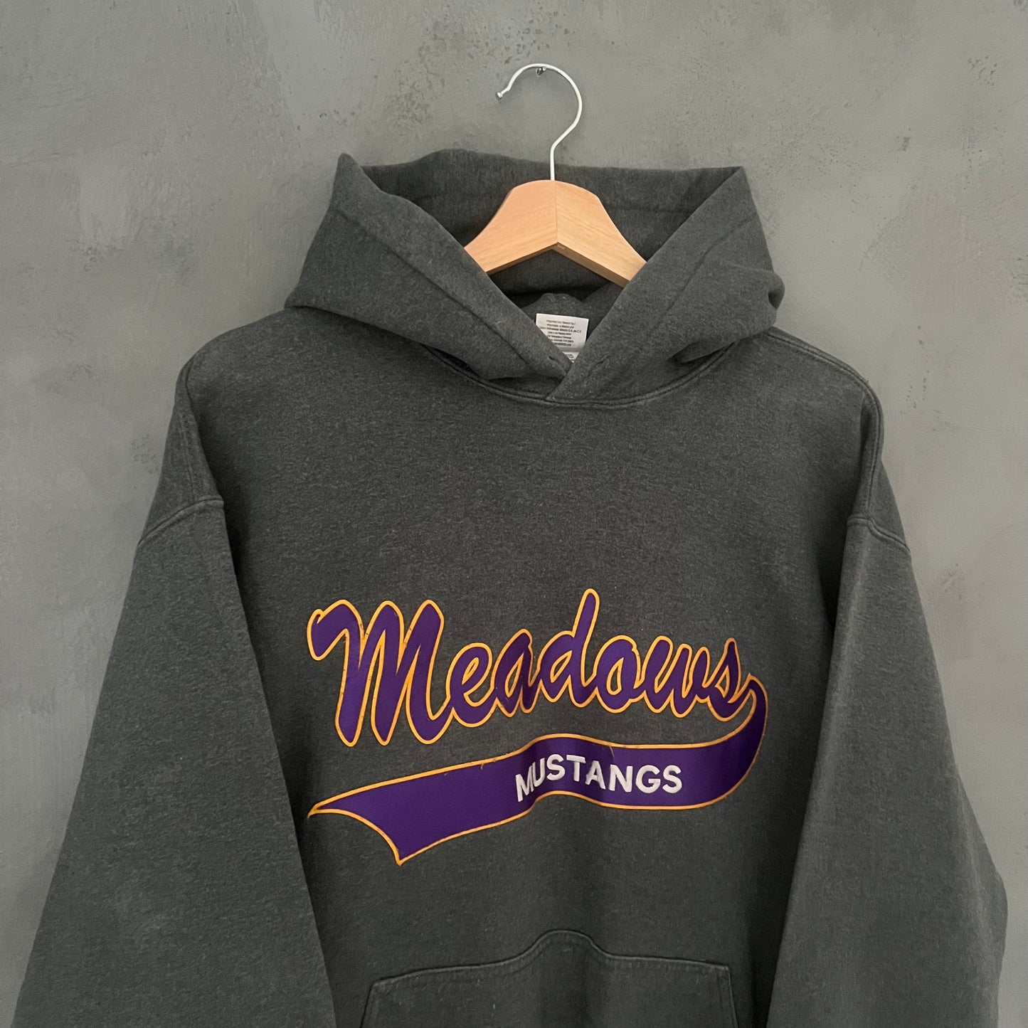 Gildan Meadows Mustangs Hoodie (M)