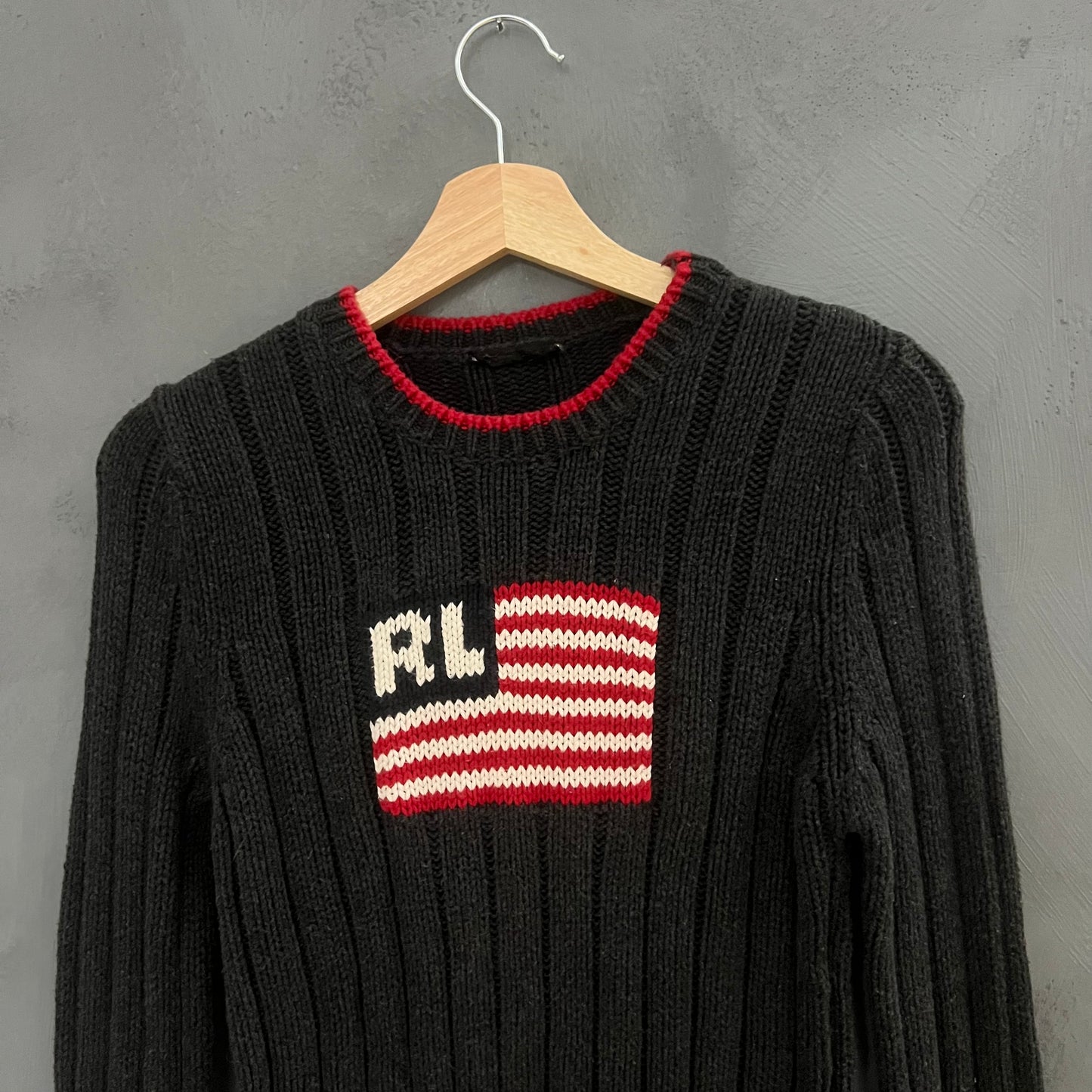 Polo Ralph Lauren Flag Striktrøje (S)