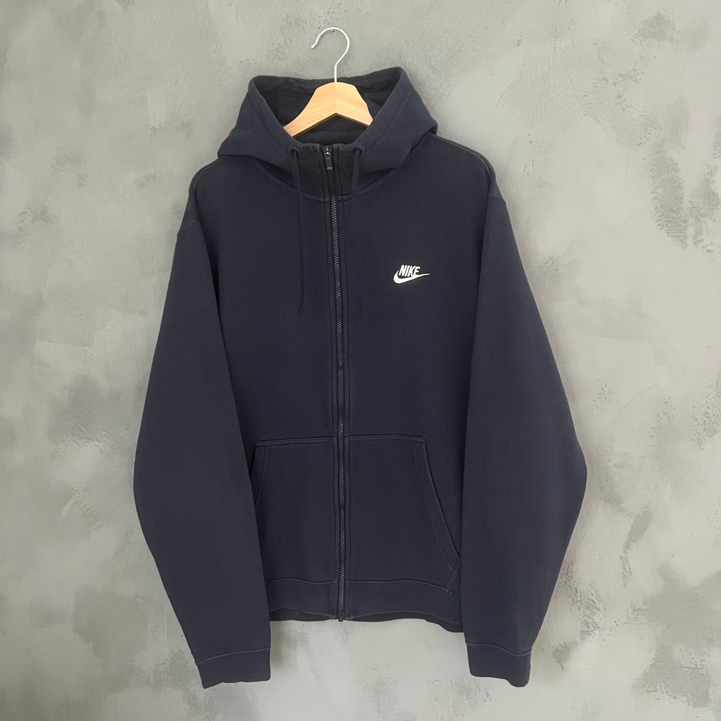 Nike Logo Zip-up Hoodie (XL)