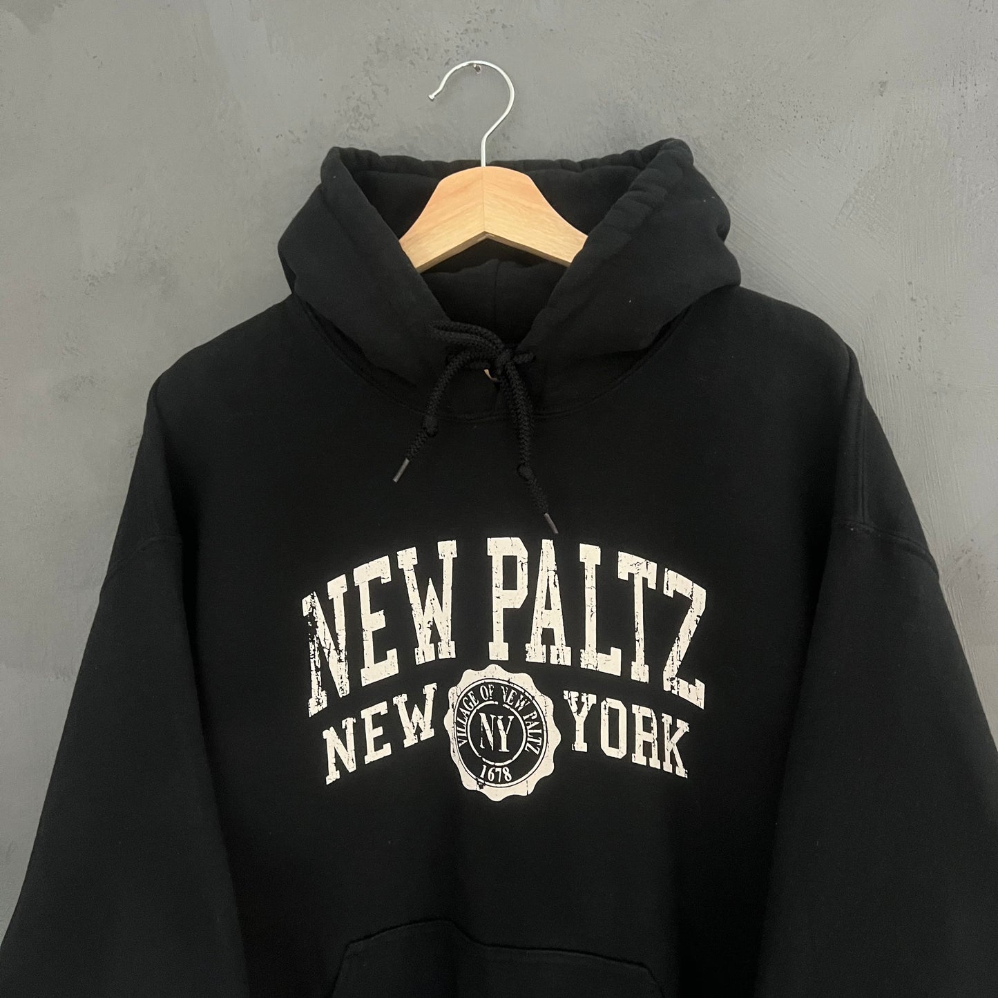 Gildan New Paltz New York Hoodie (M)