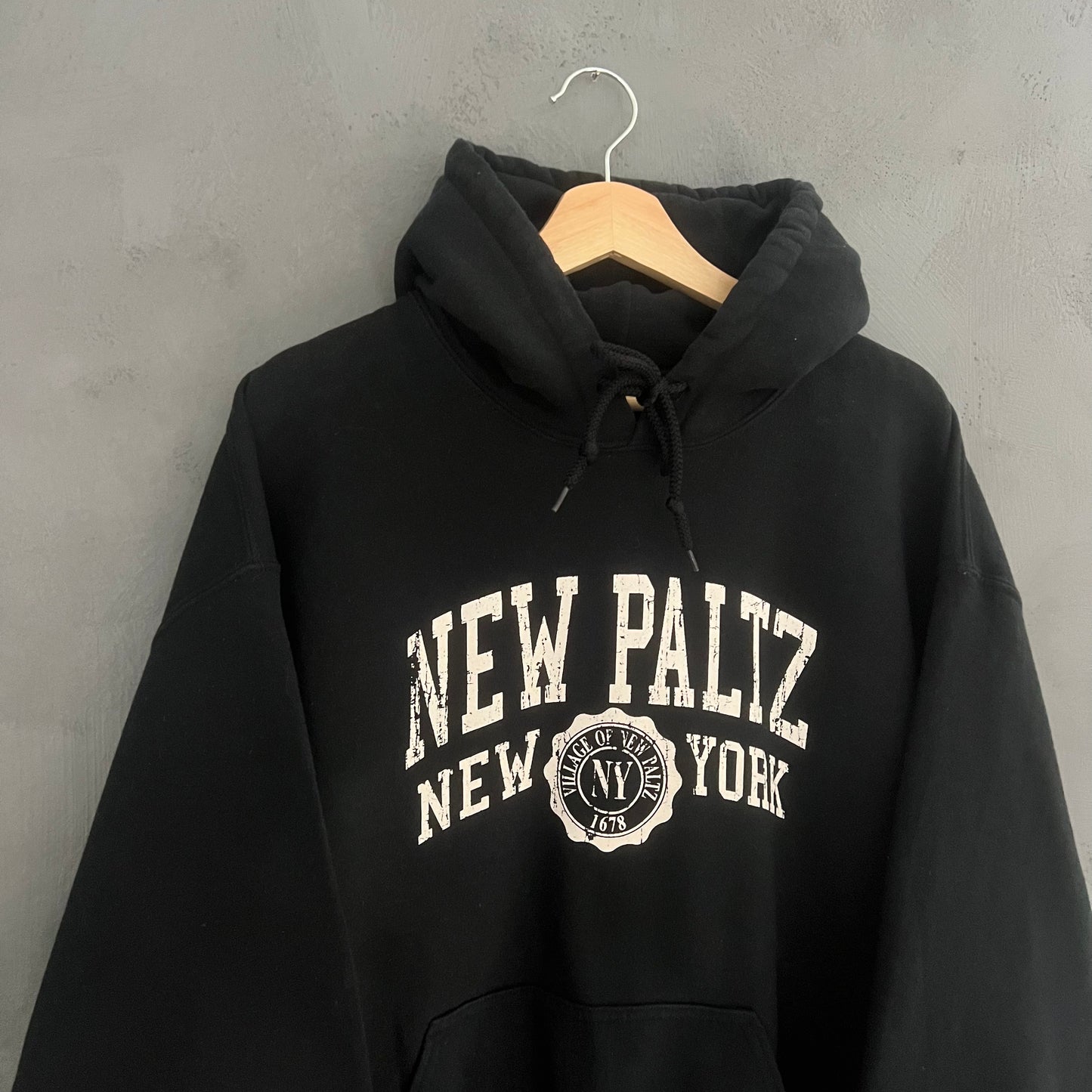 Gildan New Paltz New York Hoodie (M)