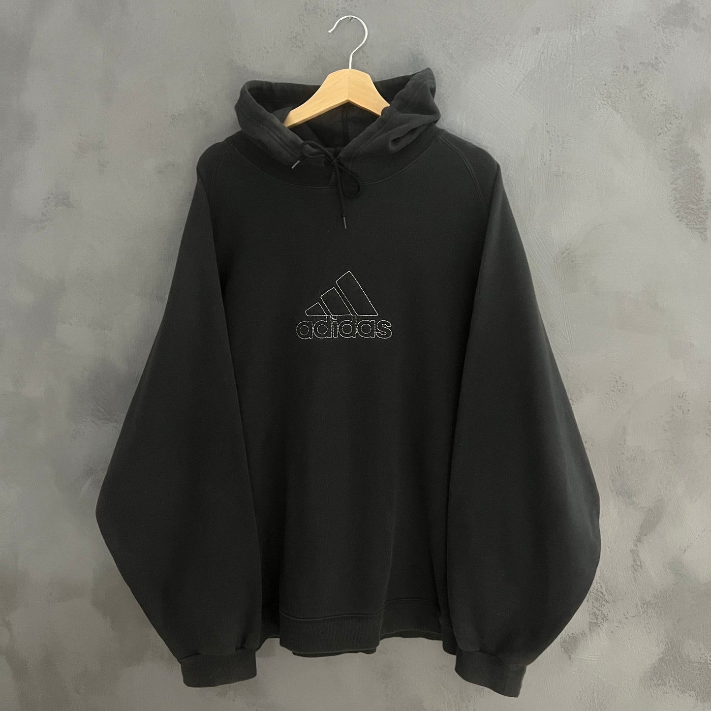 1990'er Adidas Logo Hoodie (XL)