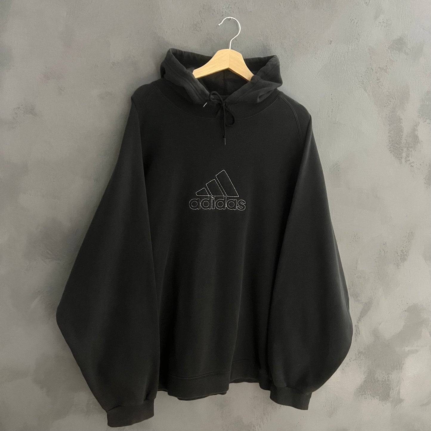 1990'er Adidas Logo Hoodie (XL)