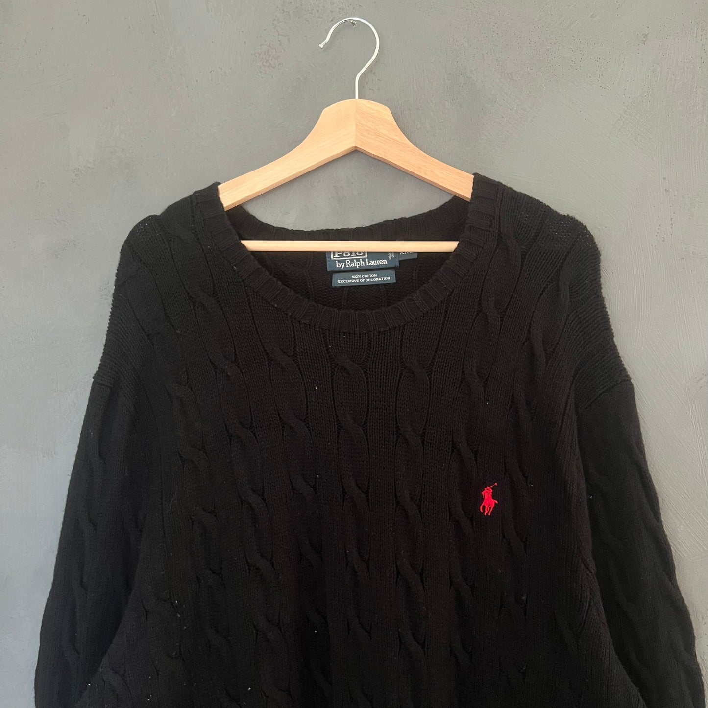 Polo Ralph Lauren Kabelstrik Sweater (XXL)