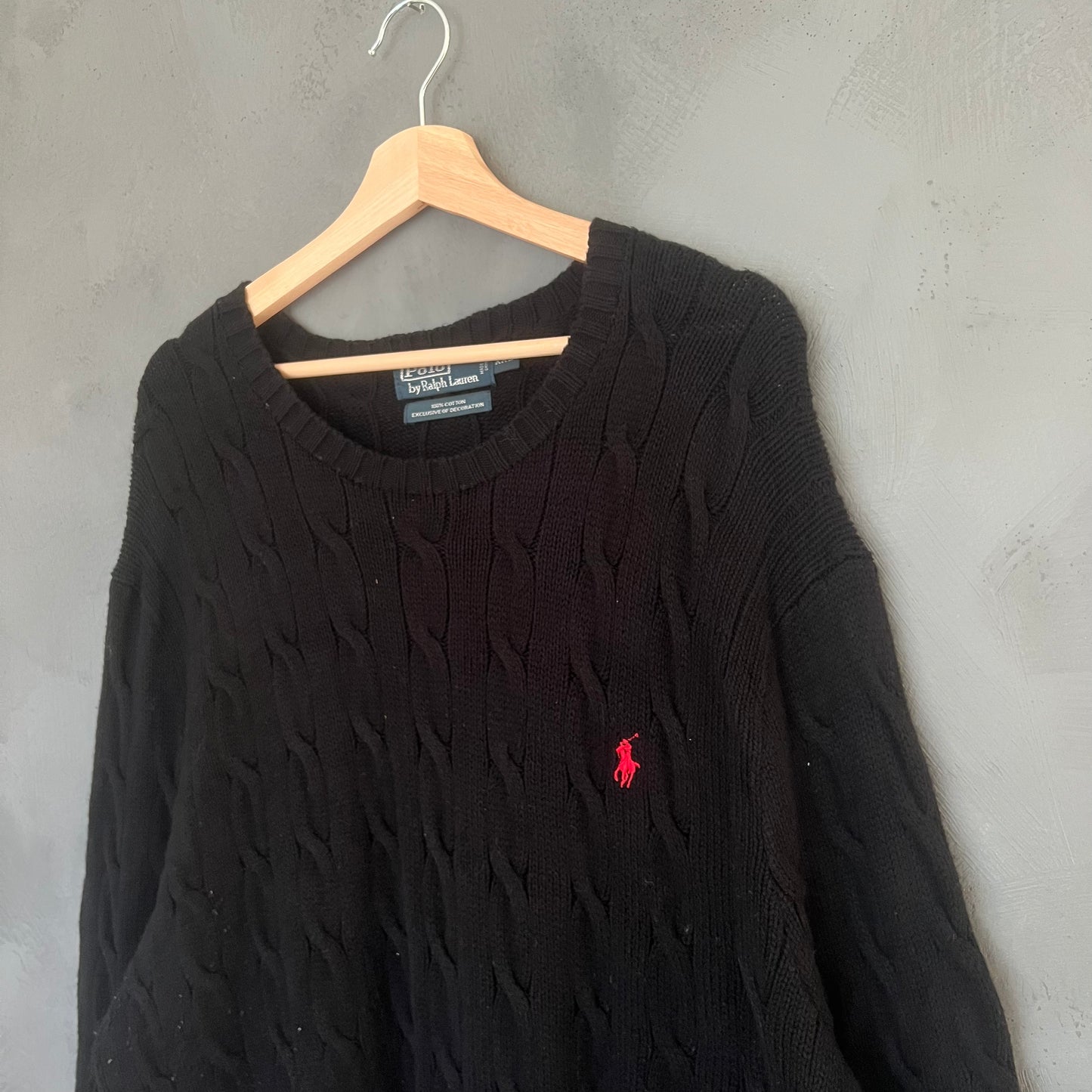 Polo Ralph Lauren Kabelstrik Sweater (XXL)