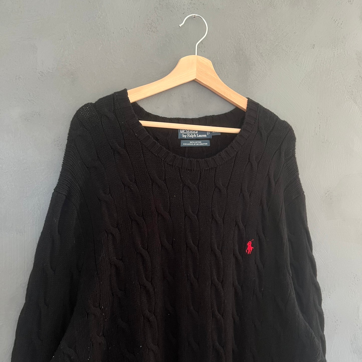 Polo Ralph Lauren Kabelstrik Sweater (XXL)