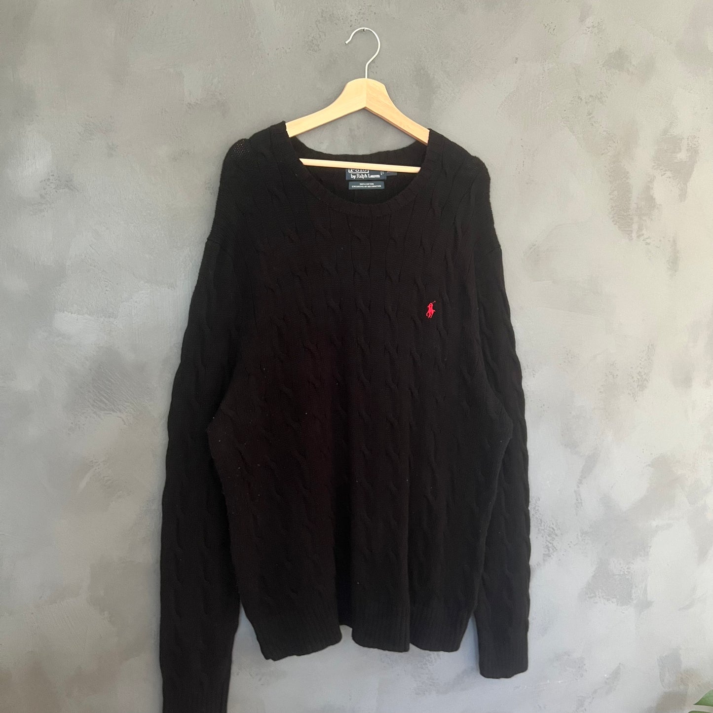 Polo Ralph Lauren Kabelstrik Sweater (XXL)