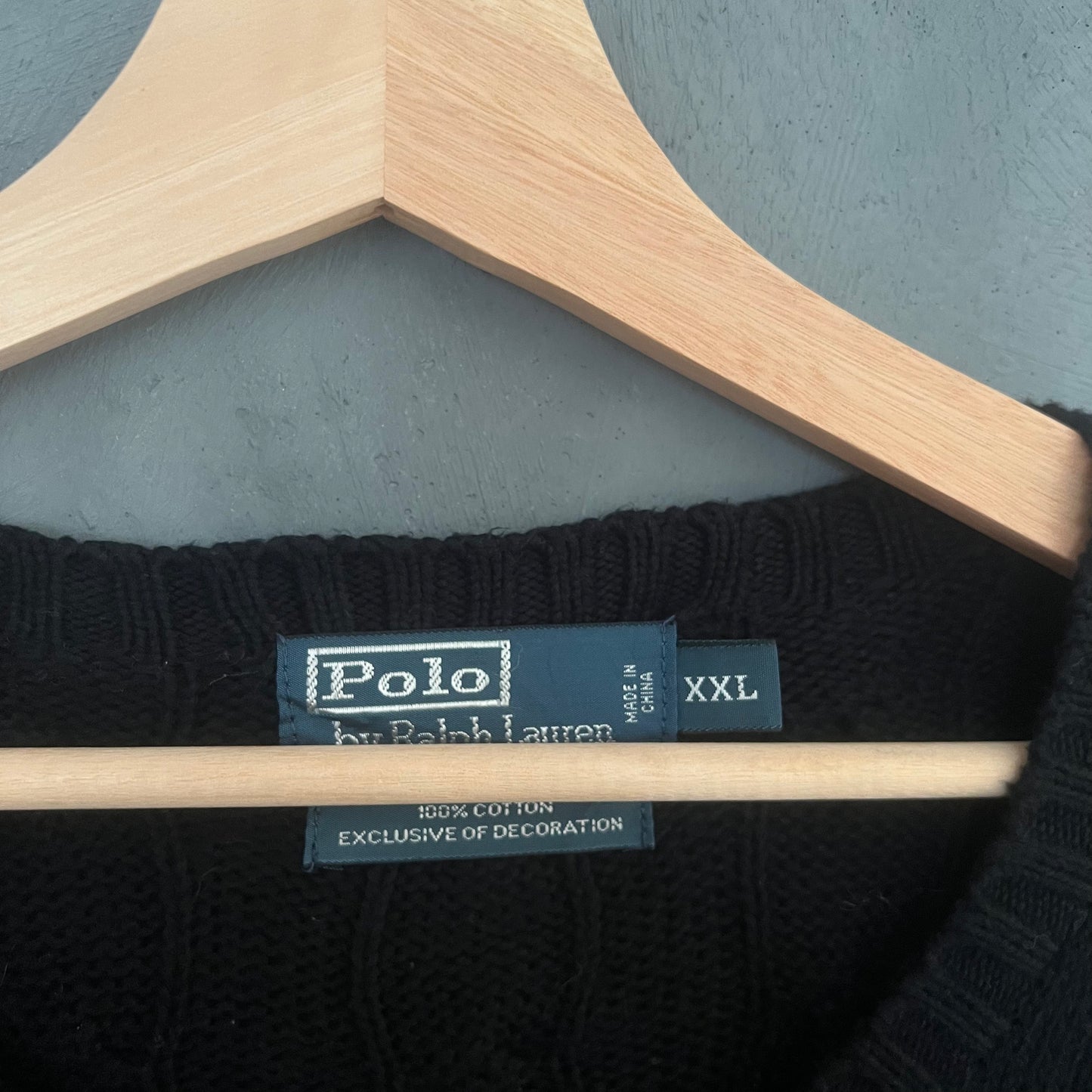 Polo Ralph Lauren Kabelstrik Sweater (XXL)