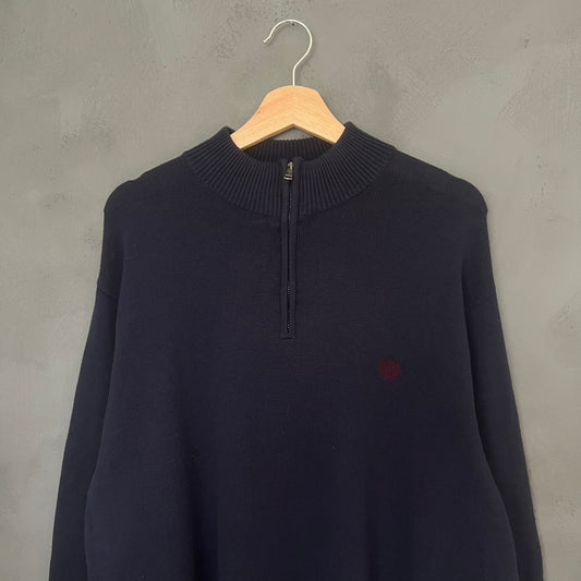 Ralph Lauren Chaps 1/4 Zip Striktrøje (XL)