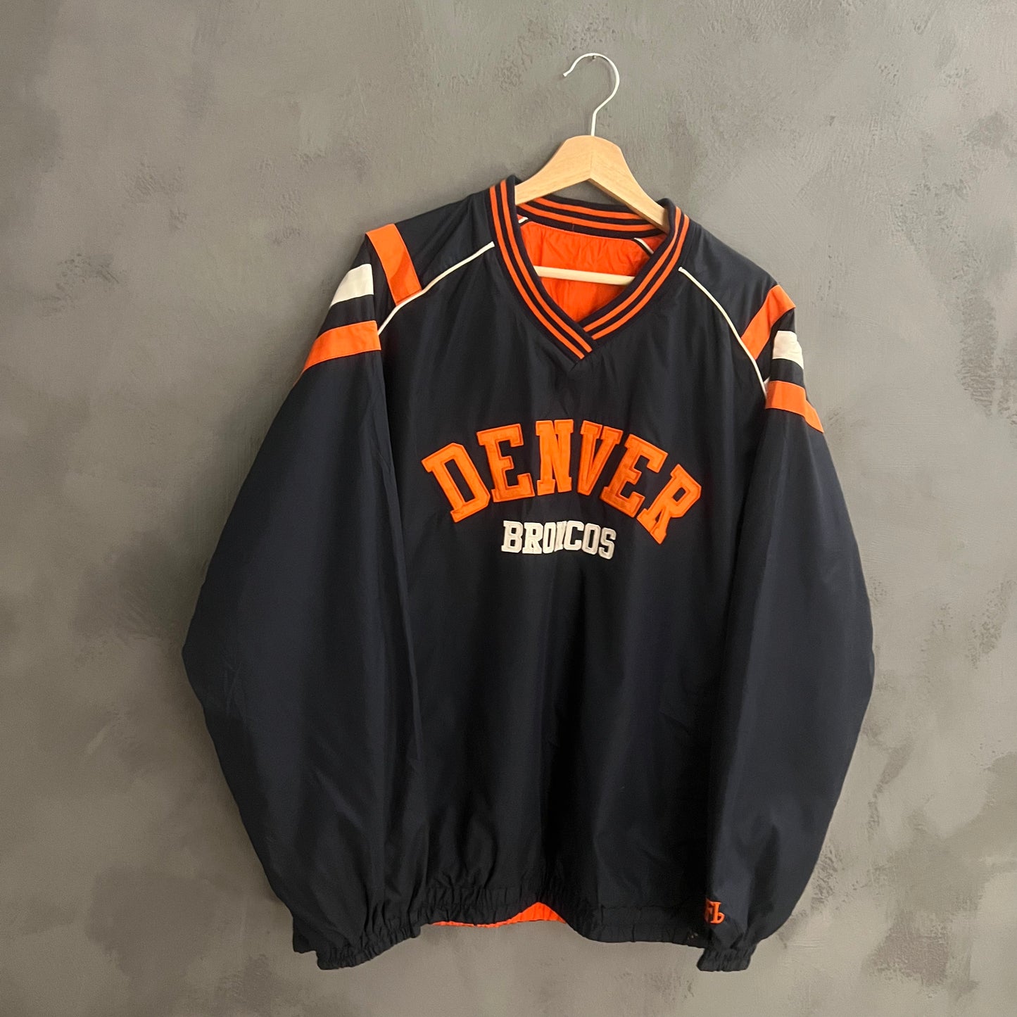 NFL Denver Broncos Windbreaker Sweatshirt (L)